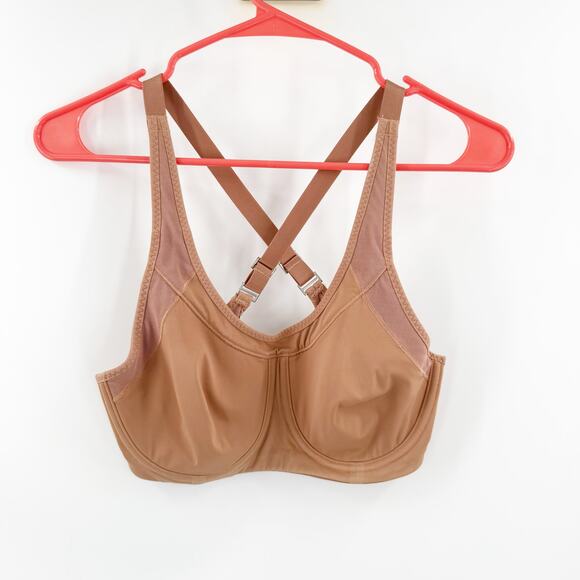 ATHLETA Prestige Glory Sports Bra SZ 34C Athletic Workout Gym Cardio High Impact - Picture 1 of 12